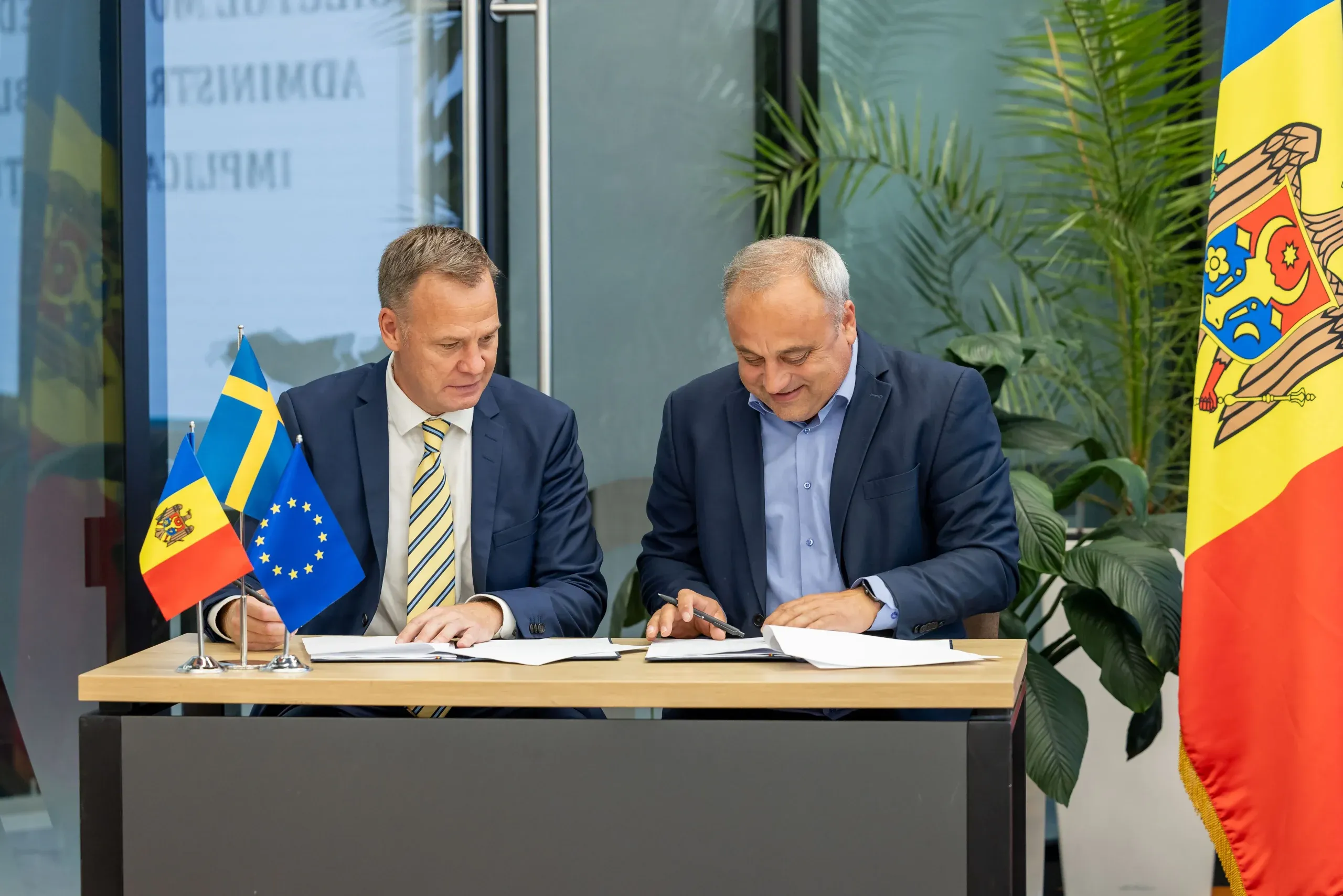 Semnarea Memorandumurilor de Înțelegere PACE  – CALM&Cancelaria de Stat