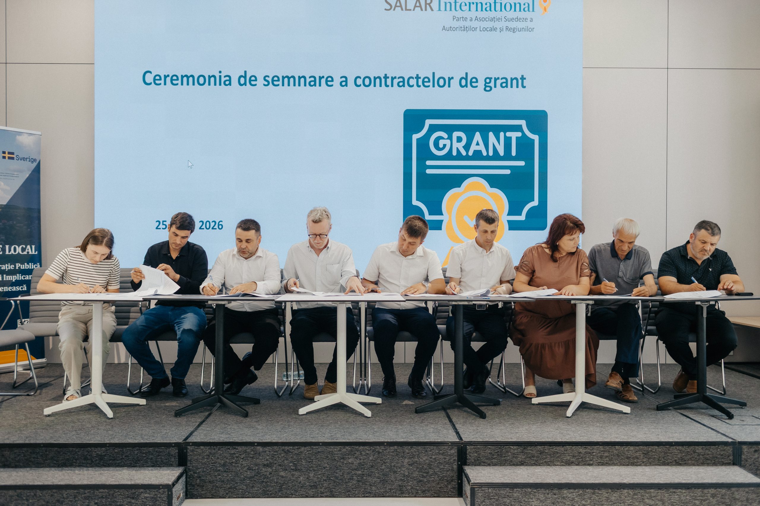 Sprijin suedez pentru consolidarea capacităților a circa 120 de localități implicate în procesul de amalgamare voluntară